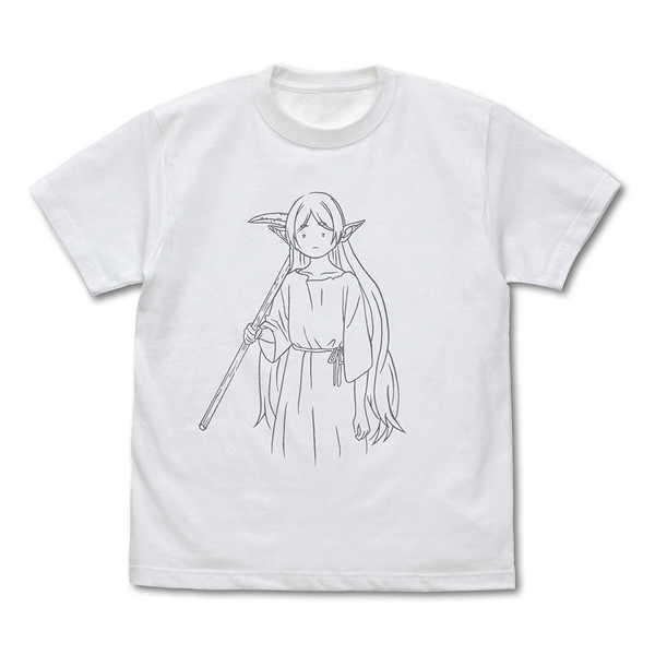葬送のフリーレン Tシャツ フリーレン 「鉱山で300年働くことになっちゃった」 WHITE-S【予約 09/上 発売予定】