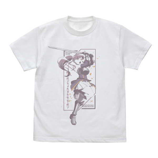 花織さんは転生しても喧嘩がしたい Tシャツ 花織ミーティア WHITE-S【予約 11/中 発売予定】