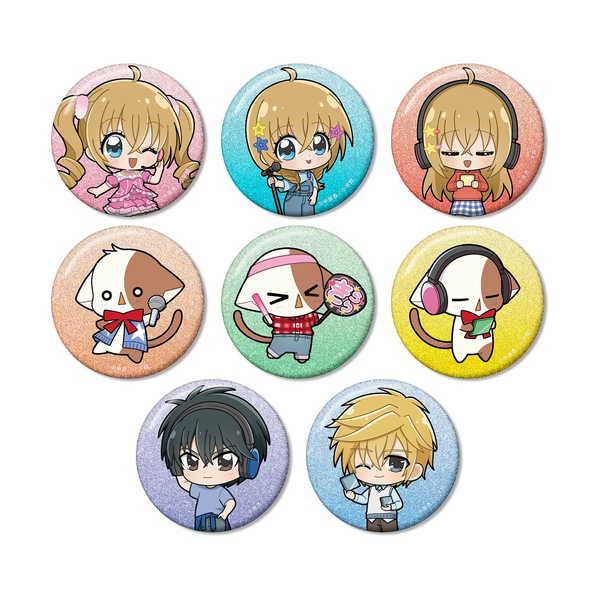 きらりん☆レボリューション トレーディンググリッター缶バッジ ちびキャラ 音楽ver. 1BOX【予約 12/上 発売予定】