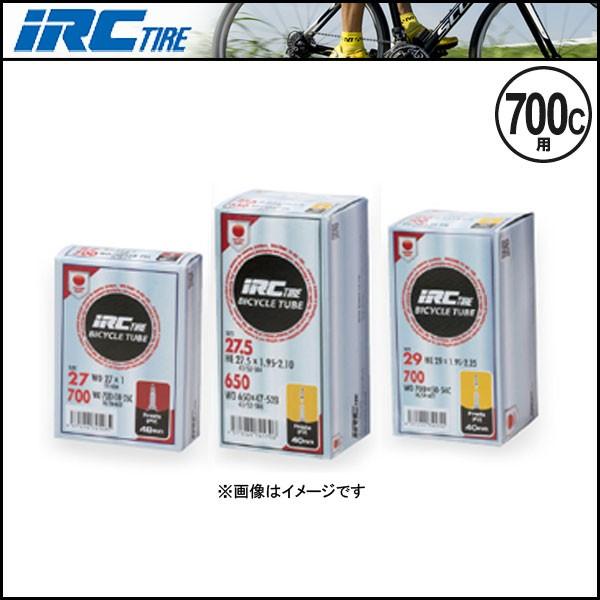 IRC チューブ 700x28/35C 仏式 バルブ長：48mm(自転車用)(タイヤチューブ)