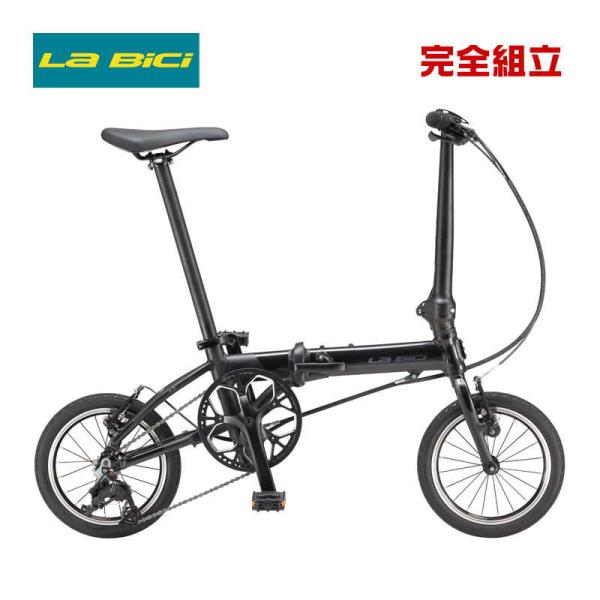 【程度良好】LA BICI PICCOLA(ラビチ ピッコラ) グレー/ブラック LA BICI PICCOLA 軽量折りたたみ自転車 7.8kg アウトレット