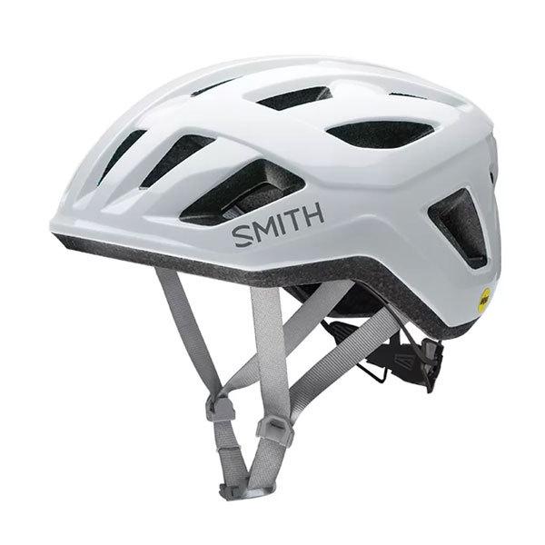 Smith スミス　ASPECT ホワイトヘルメット SMITH（スミス） SIGNAL White ロード用ヘルメット : バイシクル