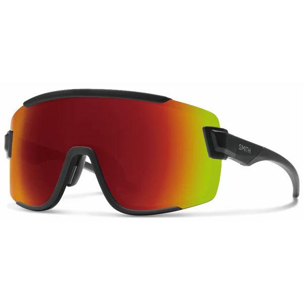 SMITH X~X Wildcat Asia Fit Matte Black (ChromaPop Red Mirror &amp; Clear) TOX