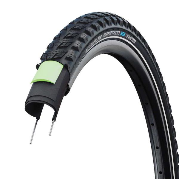 SCHWALBE シュワルベ マラソン 365 700x35/38C (37/40-622) タイヤ ブラックリフレックス