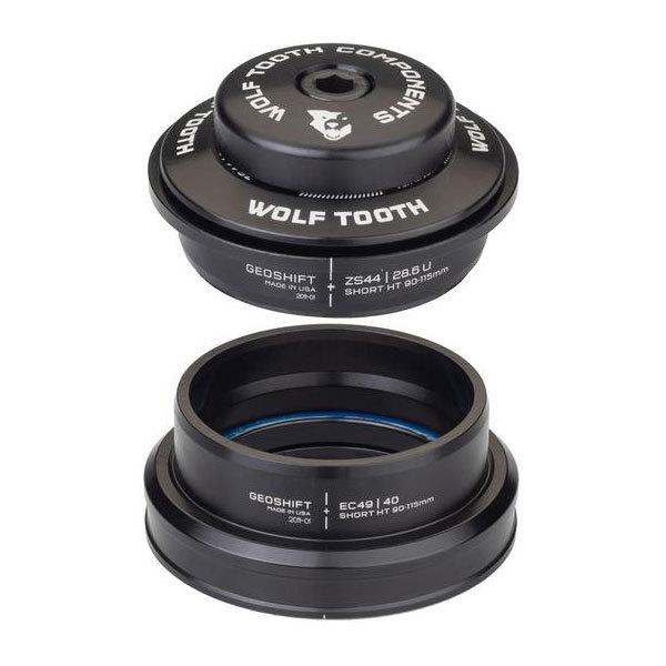 WOLF TOOTH EtgD[X ZS44 Upper EC49 Lower GeoShift Performance Angle Headset
