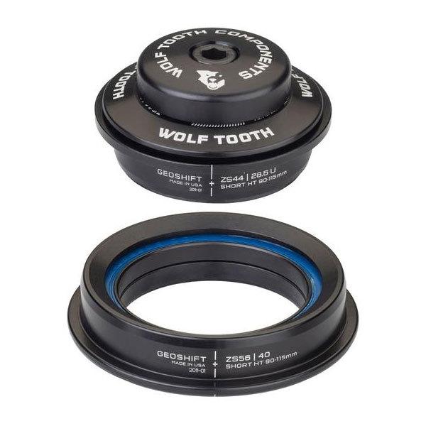 WOLF TOOTH EtgD[X ZS44 Upper ZS56 Lower GeoShift Performance Angle Headset