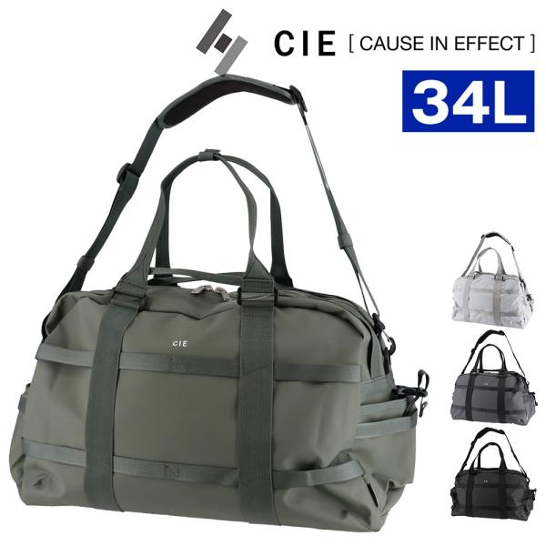 シー バッグ 3WAYボストンバッグ ショルダー トート CIE グリッド3 ダッフルバッグ01 34L B4 A4 B5 日本製 032205 メンズ レディース 最大P+16% シー バッグ 3WAYボストンバッグ ショルダー トート CIE
