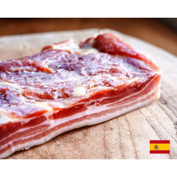 数量限定 スペイン産 パンチェッタ ブロック 400g 生ベーコン パスタ カルボナーラ