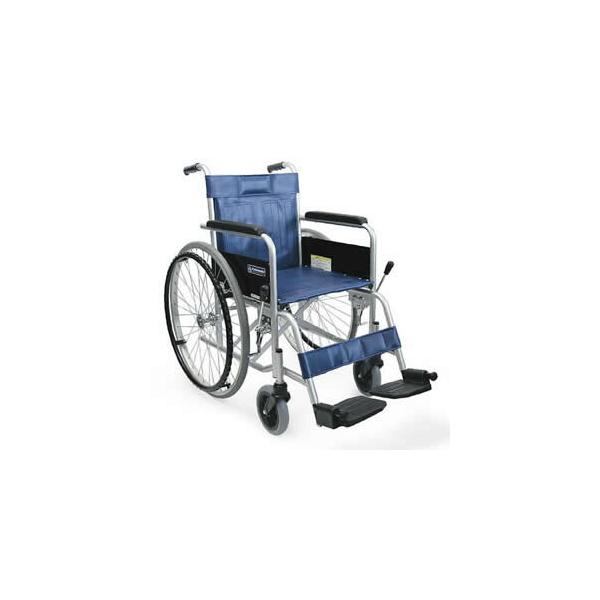 車いす ソリッドタイプ KR801N 病院施設向け スチール製 自走式車椅子