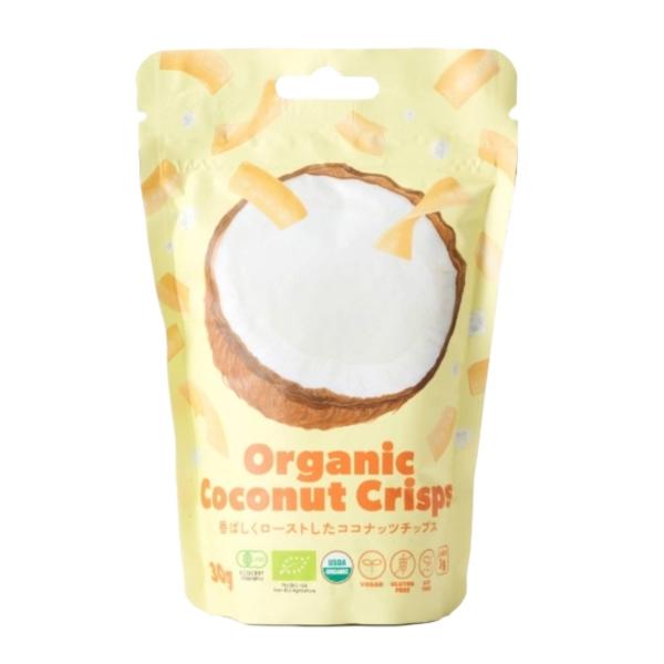 有機のココナッツの果肉とネクター、そして塩だけのシンプルレシピです◎ついつい食べちゃう甘いモノをオーガニックココナッツクリスプに替える。よりヘルシー＆ちゃんと満足。揚げずに焼いているので、罪悪感のないおやつとして最適！間食を健康的にしたい方...