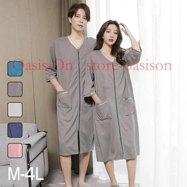 商品詳細サイズ [M/XL/XXXL][M/XL/XXXL] 適合体重-35~100kg素材：ポリエステル透け感 なし生地の厚さ 普通裏地 なし伸縮性 なし吸水速乾軽量前合わせ、はだけ防止の内紐と太めのベルト付きです。ヘアブラシ等が入る大型...