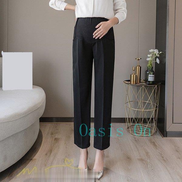 マタニティパンツ レディース レディース ロングパンツ ママ服 ボ マタニティウエア ファッション シンプル 妊婦服 カジュアル ゆったり おしゃれ 着回し お出かけ 着痩せウエスト調整 大人 母の日用 大きいサイズ トレンド 柔らかい 春...