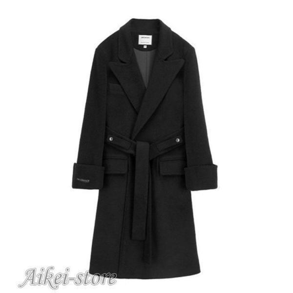 チェスターコート レディースコート 秋冬 ラシャコート ロングコート