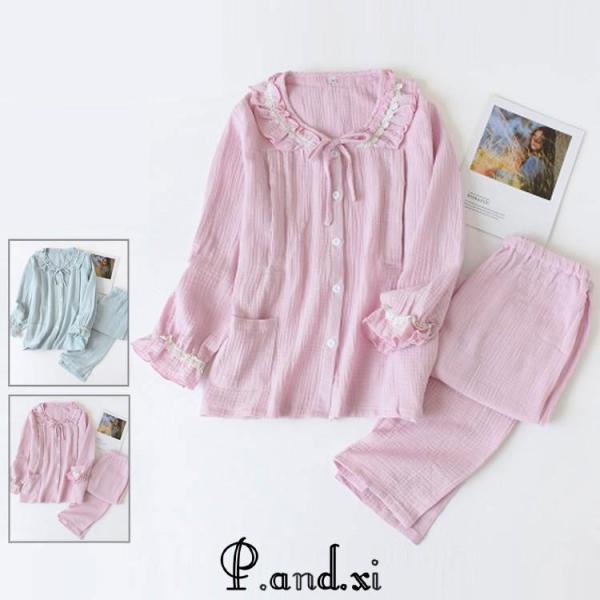 ■品名：妊婦用パジャマ■素材：綿■カラー：全2色■サイズ：M-XL■季節：秋、春、夏検索キーワード：マタニティ パジャマ ホームウェア 授乳服 妊婦服 マタニティ パジャマ　ナイティセット 半袖　長袖 長そで 授乳服 妊婦服 マタニティー産...