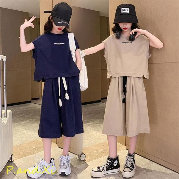 子供服 セットアップ キッズ 半袖 女の子 ブラウス 春秋 上下セット トップス シャツ パンツ 子供 ショートパンツ おしゃれ 可愛い カジュアル おしゃれ 可愛い 薄手 ガールズ 花柄 フリル 新品 110 120 130 140 15...