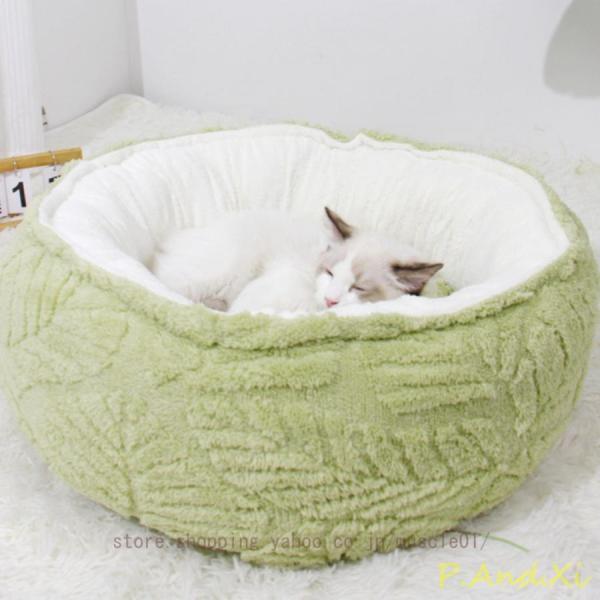 ハンドメイドペットベッド→ペットクッションΦ60ドッグベッド ペットクッション 猫 犬 ベッド 60×60cm ふわふわ 滑り止め 洗える
