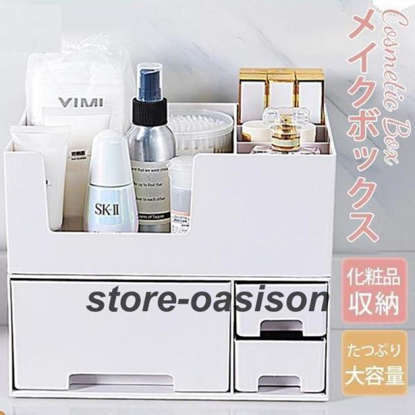 丈夫な材質を採用し耐久性も兼ね備えた化粧品収納ケースです整理しやすくて、忙しい朝もメイク用品を探す事無く スムーズに使用する事ができます。コスメやメイク道具といった化粧品を始めジュエリーやアクセサリーといった小物の収納に適しています。【ご注...