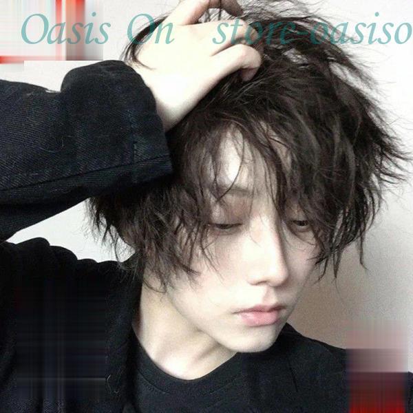 【品名】：メンズウィッグ【カラー 】：全3色【サイズ】：F【素材】：耐熱性ファイバー【産地】：中国*アジャスターでサイズを調整できます。検索ワード：ウィッグ ロング ショート　フルウィッグ 部分ウィッグ　つけ毛　グラデーション ウイッグ カ...