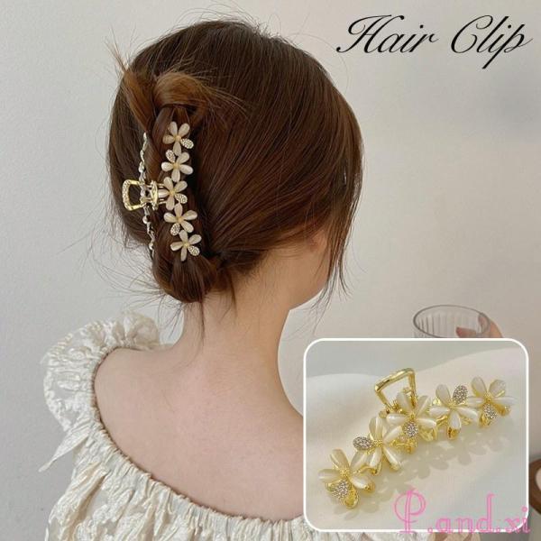 ヘアクリップ バンスクリップ ヘアアクセサリー レディース 女性
