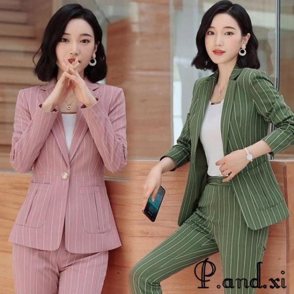 レディースファッション 大きいサイズ パンツスーツ レディース ピンク