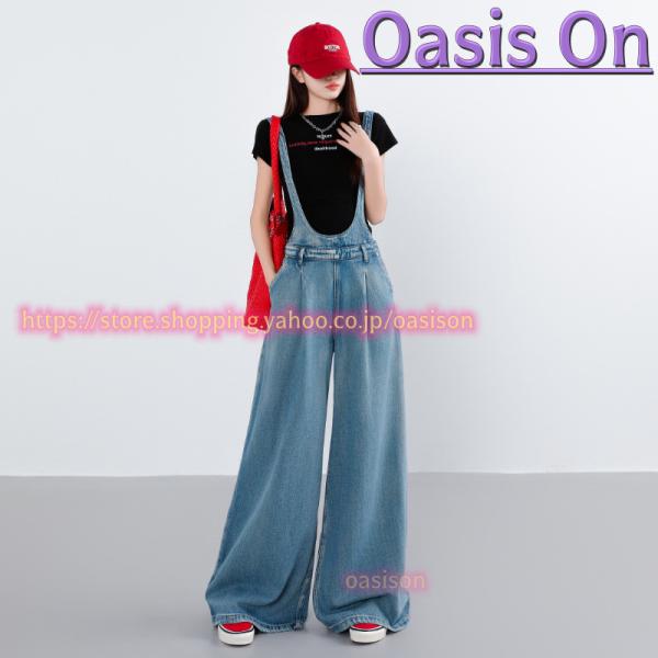 サロペット 40代 サロペットパンツ 春服 レディース オーバーオール