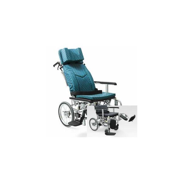 カワムラサイクル　KXL-16ELティルティング＆リクライニング車いす カワムラサイクル 車椅子 介助式 KXL16-42EL ティルト