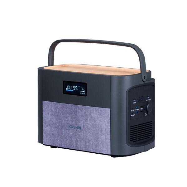 ポータブル電源 100V 定格1200W BPS-12L 工進(KOSHIN) 日本製 600VA