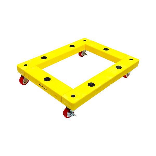 送料無料 大自工業 タイヤラック タイヤ保管台 タイヤ収納 平積み 組み立て式 カー用品 車用品 タイヤキャリー TR-5 大自工業 牽引ロープ付き