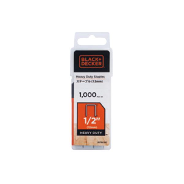 他サイト： GoPakタッカー・ネイラー用 ステープル12mm BDTRA708T ブラックアンドデッカー（BLACK＆DECKER）の商品画像