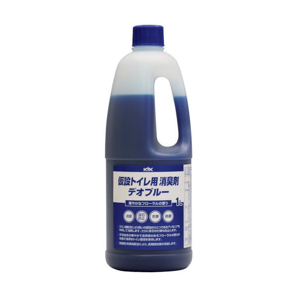 仮設トイレ用消臭剤デオブルー1L 41-001 古河薬品工業