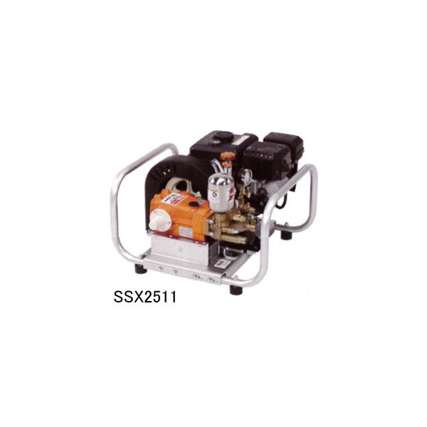 エンジンセット動噴 SSX2511 カーツ(KAAZ) Max4.9MPa 吸水20L/分【地域