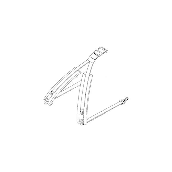 背負いバンドB 背負式刈払機 クボタブランド K2210EZ/K2210用 Zenoah(ゼノア) 留め具無