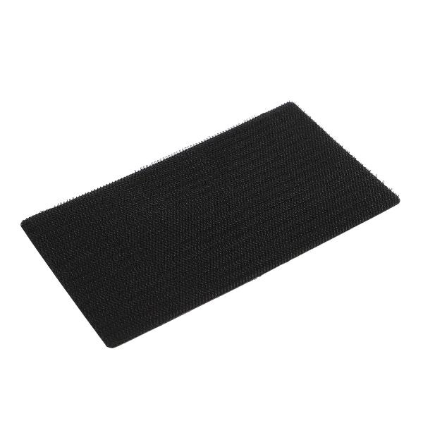 エーモン(amon) 面ファスナーテープ (オス) 粘着剤付 1枚 90mm×150mm 黒 自動車用 内装プラスチックによく着く 3957