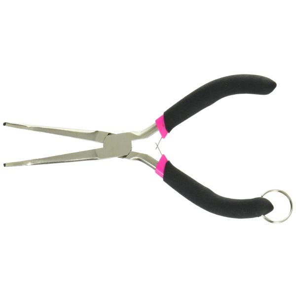 プロックス(PROX) 針はずしプライヤー ・●タイプ:ミニ先曲がりタイプ・●全長:140mm・●材質:高炭素鋼(錆びにくいMFG仕上)・●焼入:完全熱処理