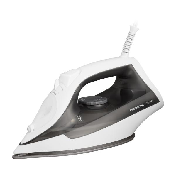 パナソニック コード付き スチームアイロン NI-S100-H グレー 軽量 大容量タンク ・カラー:グレー・カルキクリーニング機能で、簡単・手軽に目詰まりケア。・パワーショットとスプレー機能で、使い勝手が向上。・ブランド:パナソニック(P...