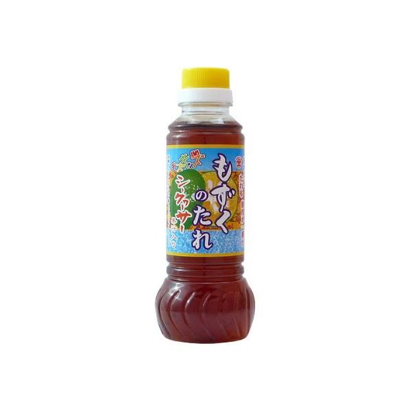 もずくのたれシークヮーサー果汁入り220ml×3本 マルキン海産