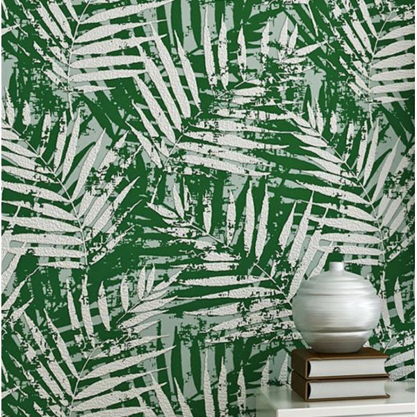 人気急上昇 送料関税無料 ３d 壁紙 住宅設備 おしゃれ Diy Diy 53 1000cm モダン リーフ柄 葉っぱ 防湿 不織布 カビ対策 防湿 防水 吸音 インテリア 寝室 リビング