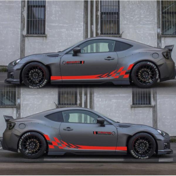 ステッカー 車 デカール Toyota トヨタ 13 18 86用 ステッカー 外装 Toyota サイド アクセサリー ボディ 自動車 カーアクセサリー am039 ペンギン堂雑貨店