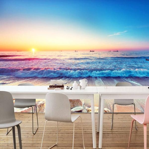 壁紙 ３d 立体 おしゃれ Diy お店 部屋 リビング 輸入壁紙 防水 子供部屋 寝室 カフェ レストラン 風景 海 砂浜 Ae おしゃれ壁紙カーテンのペンギン堂 通販 Yahoo ショッピング