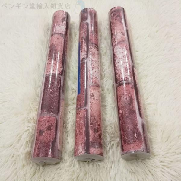 ３d カビ対策 壁紙 住宅設備 おしゃれ Diy 53 1000cm レトロ 赤レンガ ヨーロッパ Pvc 寝室 防水 カビ対策 クロス インテリア 装飾 寝室 リビング Watayui 0261 ペンギン堂雑貨店