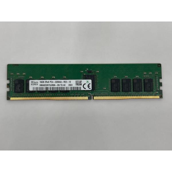 PC4-3200 16GB DDR4 25600 ECC デスクトップ用 サーバー用仕様容量：16GBタイプ：DDR4 ECCメモリ数：1枚中古動作品外観：目立つ傷なし付属品：なし　★動作保証14日間★ネコポスでの配送です。