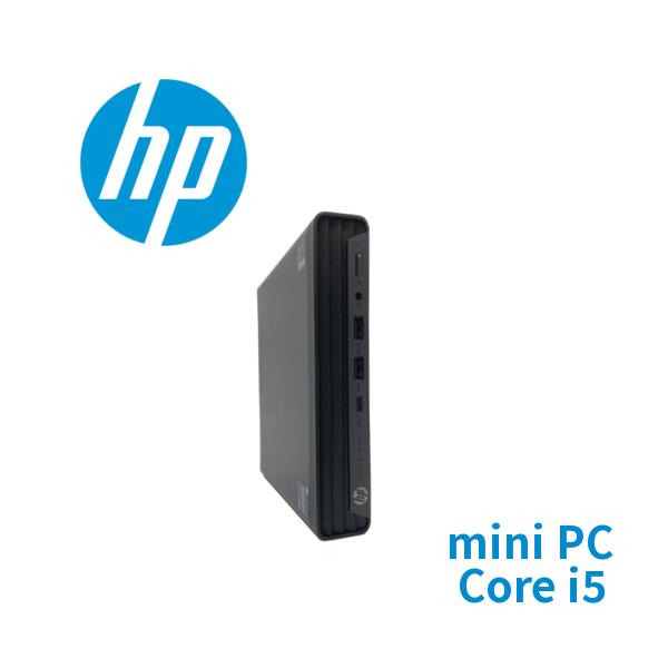 hp Elite Mini 800G9 Desktop PC★基本スペックCPU：Core i5-12500T 2.0GHzメモリ：16GBSSD：512GBリカバリ領域：なしグラフィック：Intel UHD Graphics 770光学ド...