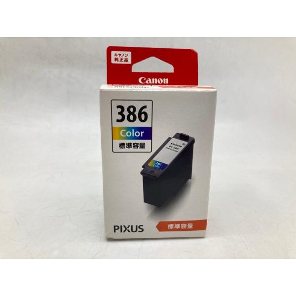 Canon BC-386 カラー 標準容量 純正インクカートリッジ アウトレット 期限切れ 未使用 未開封