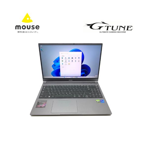 マウスコンピューター G-TUNE E5-165-ADLABW11 ゲーミングノートPC Core i7-12700H メモリ32GB SSD1TB GeForce RTX3060 15.6インチ WQHD Windows11Pro ちょい傷