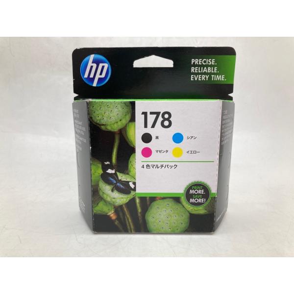 HP 178 4色マルチパック CR281AA 純正 インクジェットカートリッジ アウトレット 期限切れ 未使用 未開封