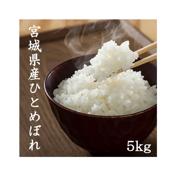 宮城県栗原市産 ひとめぼれ5kg 令和7年産 送料無料【LINE友達登録で50円OFFクーポン配布中】米 白米 玄米 白米5kg×1袋 玄米5kg×1袋