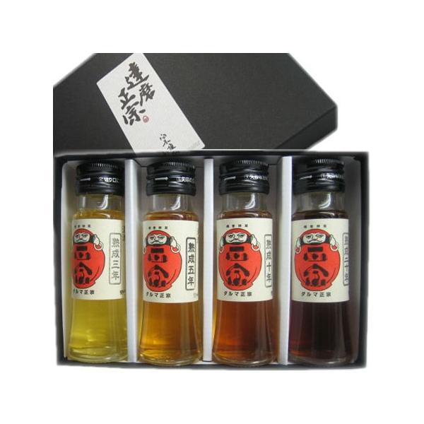 達磨正宗　ミニボトル飲み比べセット　3年、5年、10年、20年　50ml×4本