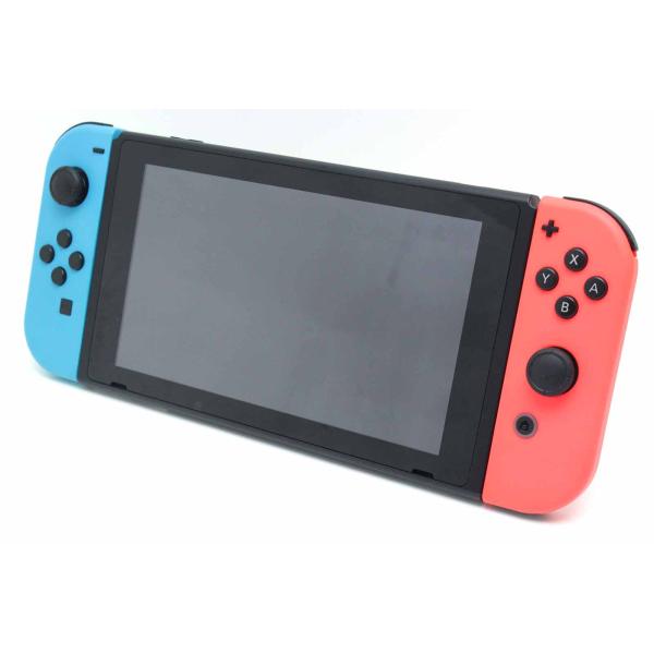 Nintendo Switch 中古 美品 任天堂 スイッチ ネオンブルー / ネオン