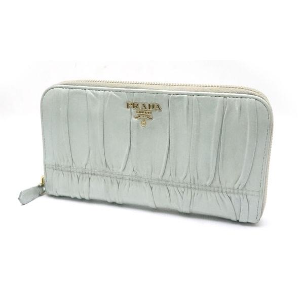 PRADA 中古 安心価格 PRADAプラダ 長財布 1M0506 ナッパゴーフル 