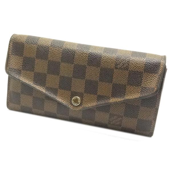 LOUIS VUITTON 中古 安心価格 LV ルイヴィトン ダミエ 長財布 